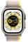Apple Watch Ultra 49mm Titanium Case with Yellow/Beige Trail Loop S/M